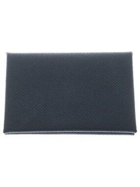 Hermes Card Case Calvi Black Epsom